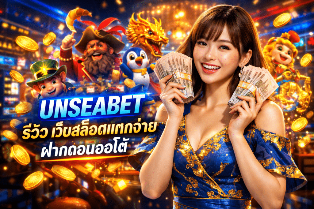 UNSEABET รีวิว เว็บสล็อตแตกง่าย ฝากถอนออโต้