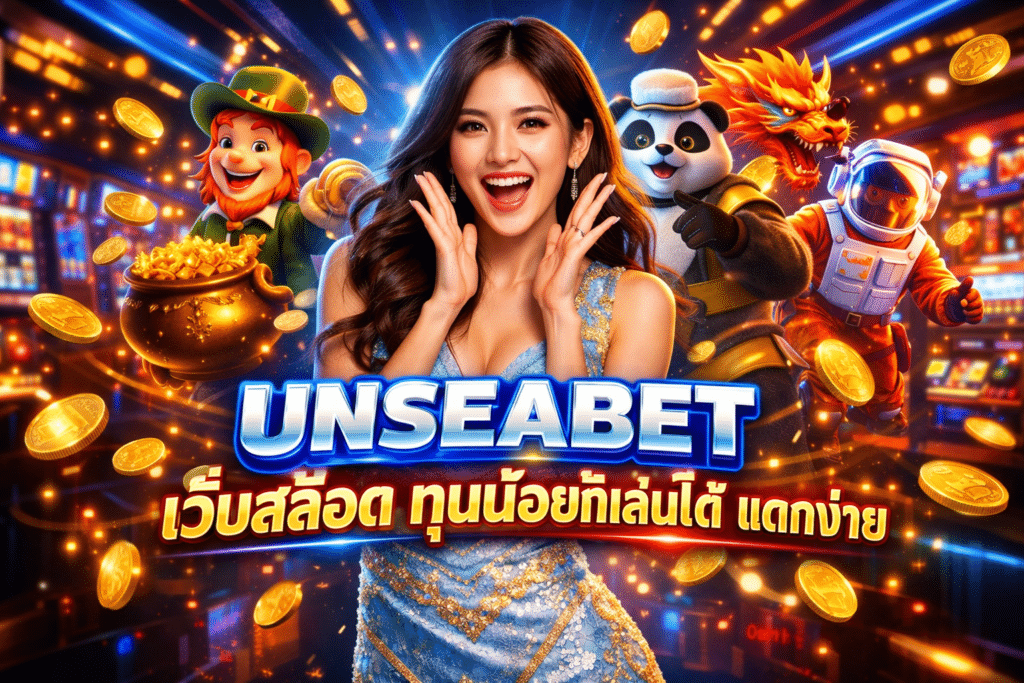 UNSEABET เว็บสล็อต ทุนน้อยก็เล่นได้ แตกง่าย